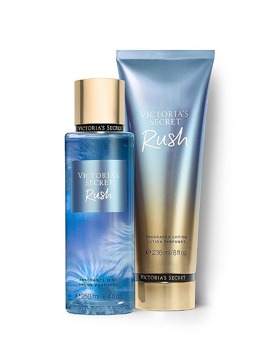 Kit Victoria's Secret Rush (hidratante 236ml + body splesh 250ml)