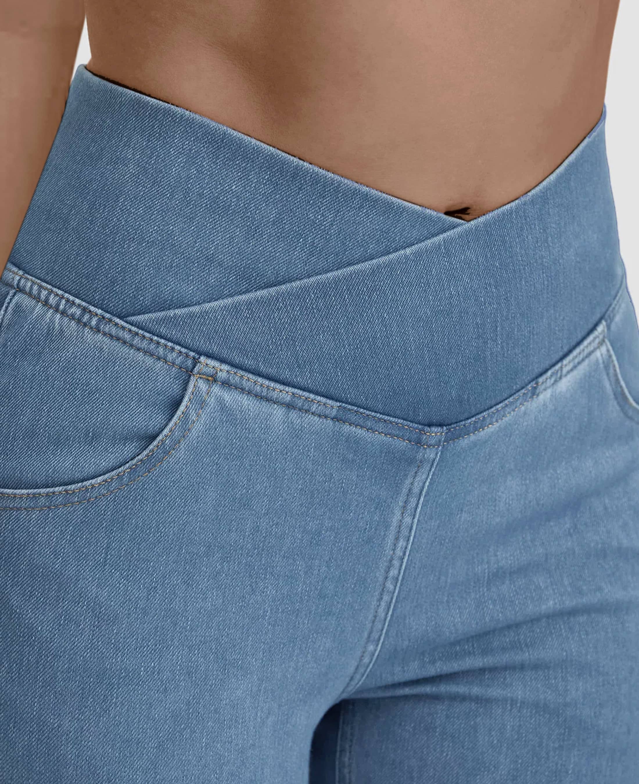 [Compre 1, Leve 2] Exclusivo - Calça Cintura Alta Cruzada Parfamelie