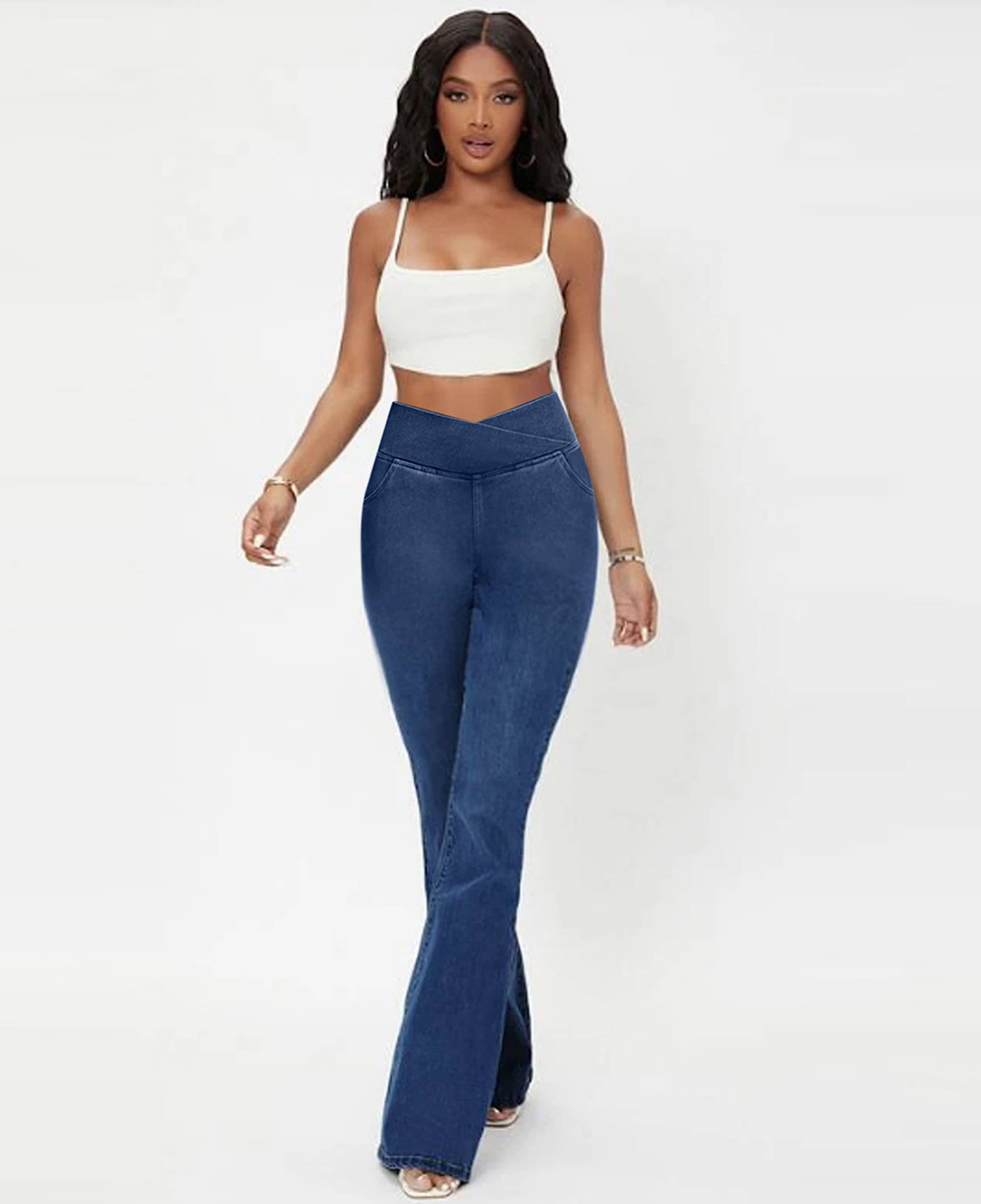 [Compre 1, Leve 2] Exclusivo - Calça Cintura Alta Cruzada Parfamelie