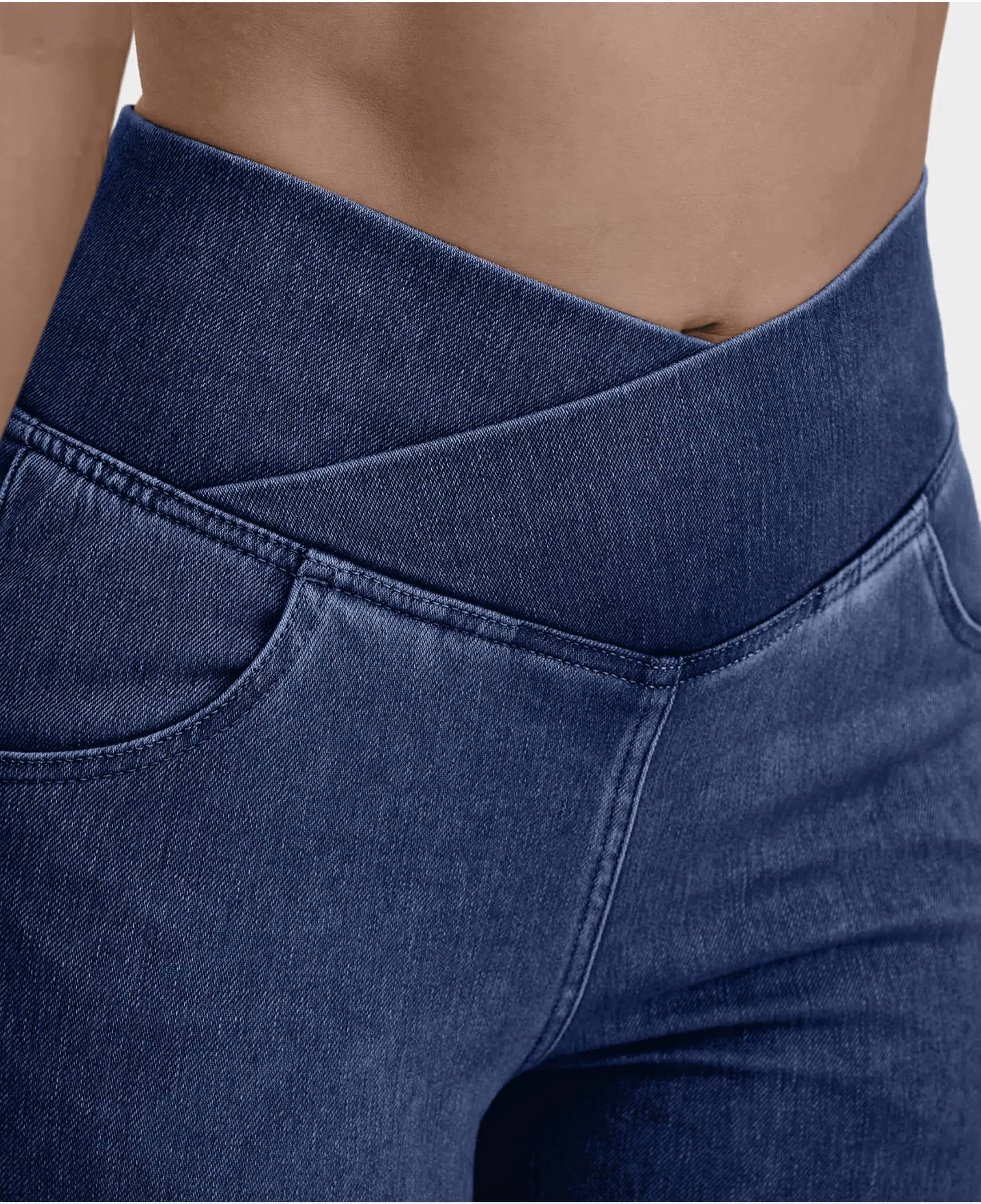 [Compre 1, Leve 2] Exclusivo - Calça Cintura Alta Cruzada Parfamelie